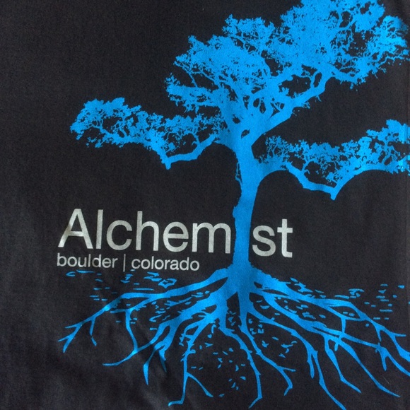 Alchemist Boulder Colorado Organic Cotton Tee Sz L - Picture 2 of 8